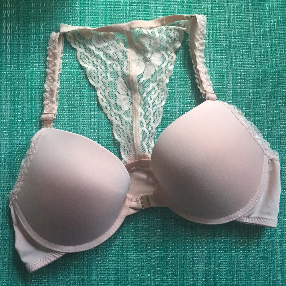 Lacey back pushup bra by Marilyn Monroe Intimates